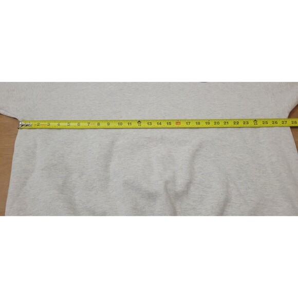 Champion Sweatshirt Mens 2XL Blank Casual White Fleece Crewneck BLANK Sweater - Picture 8 of 10